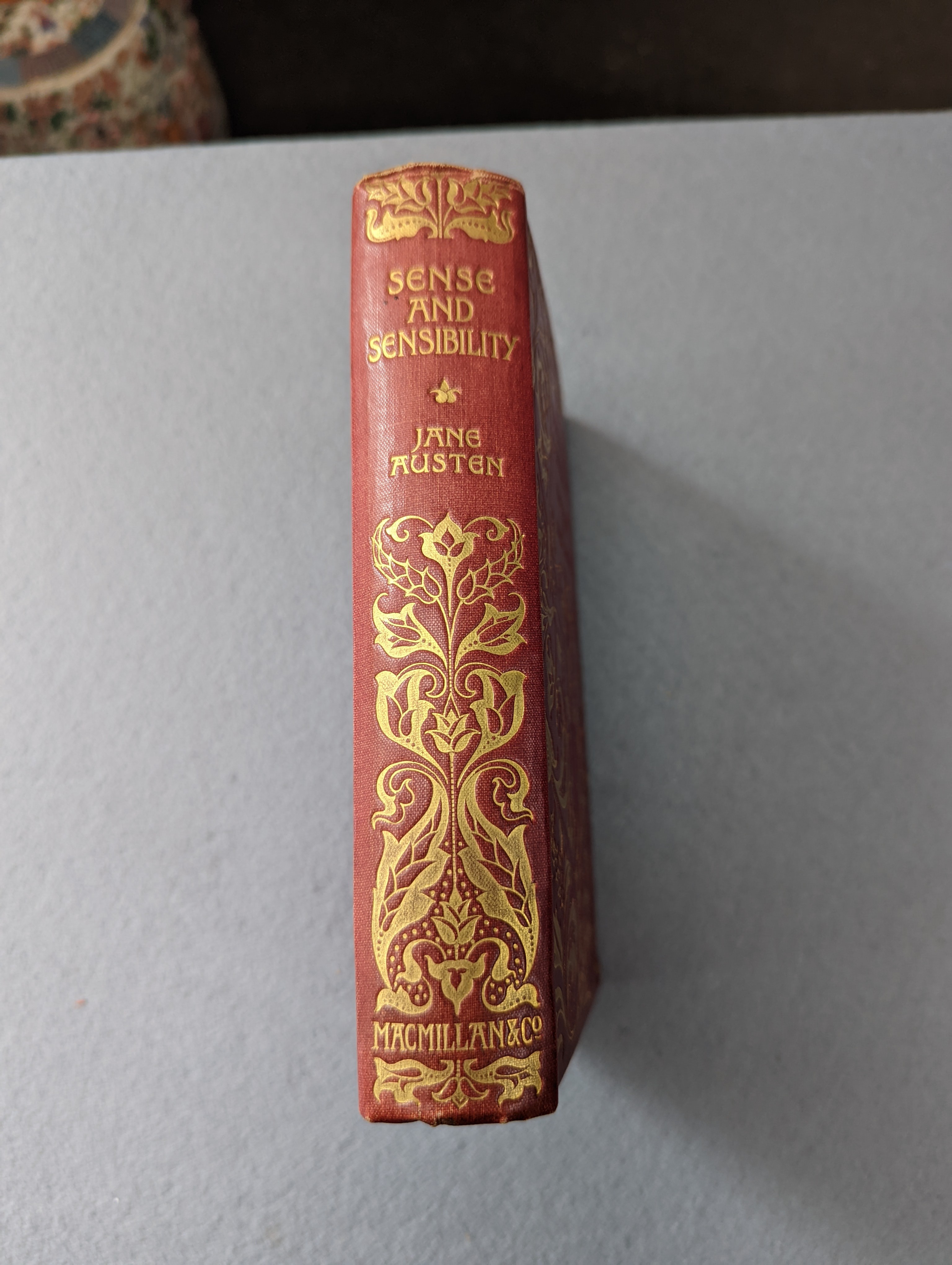 Austen, Jane - Macmillan's Illustrated Standard Novels, comprising: Sense and Sensibility; Emma; Mansfield Park; Northanger Abbey and Persuasion; i.e. 4 vols (ex 5 -without Pride and Prejudice); publisher's introductions